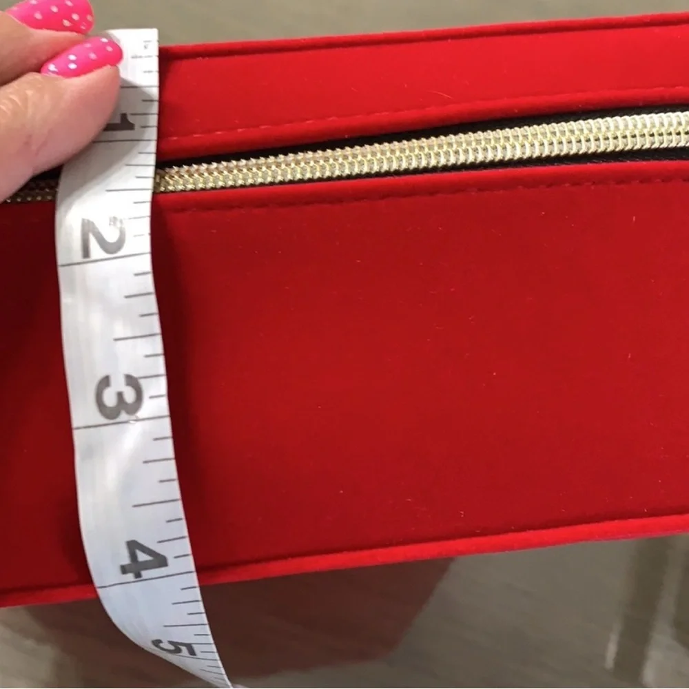 Estée Lauder’s Red-Retired Limited Edition Travel~Lingerie~Cosmetics Bag/Case🌿🆕🌿